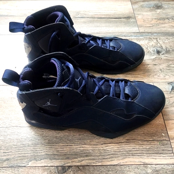 Jordan Other - Nike Jordan True Flight 'Obsidian' 342964-405 Basketball Shoes Men's 11.5